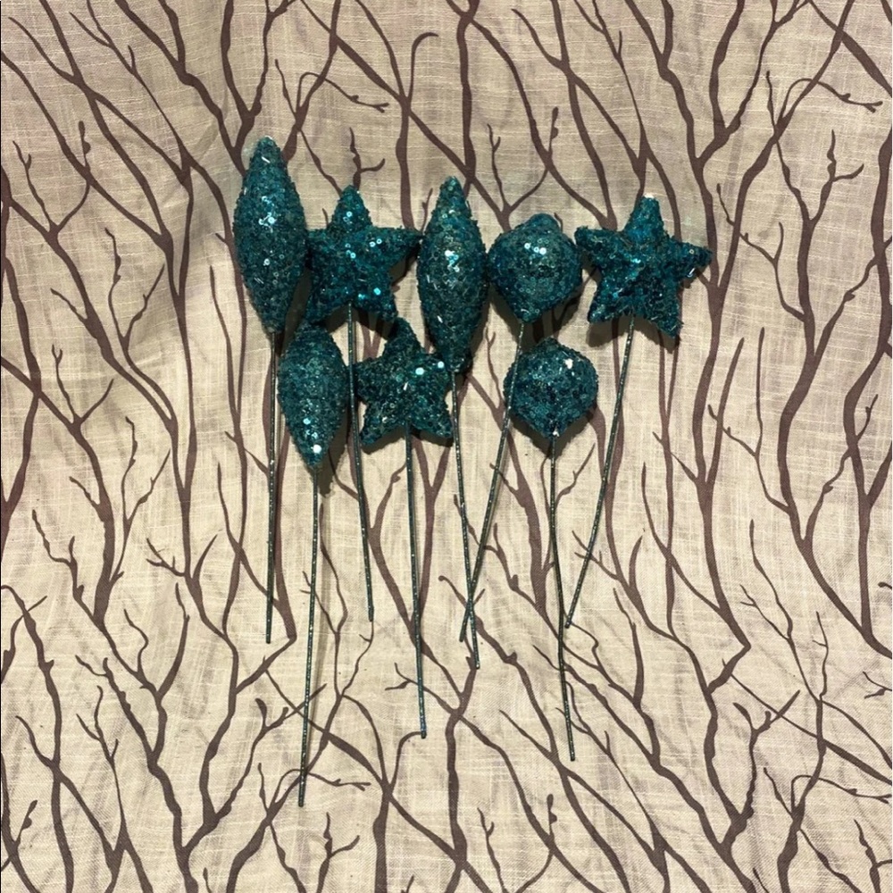 Christmas ornaments. stick in decorations